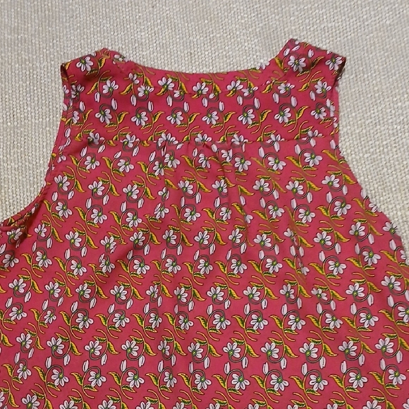 Violet & Claire Women's Floral Tank Top - Pink and Orange - Picture 6 of 9